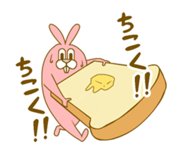 Medium mammal pink13 sticker #14320855