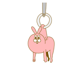 Medium mammal pink13 sticker #14320867