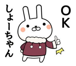 Sho-chan exclusive rabbit sticker #14321844