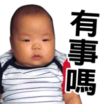 The daily life of Twin sticker #14322967