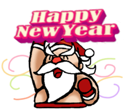 Sumo Santa brother sticker #14323218