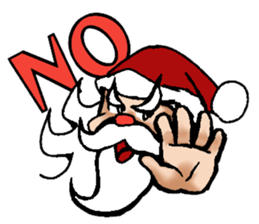 Sumo Santa brother sticker #14323220