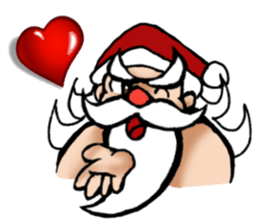 Sumo Santa brother sticker #14323221