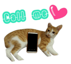 lucky cat cute for you sticker #14323404