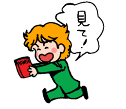 MANGA "Dark Cat" sticker #14323418