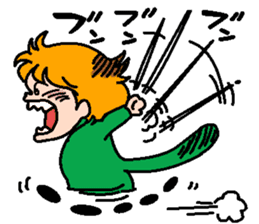 MANGA "Dark Cat" sticker #14323435