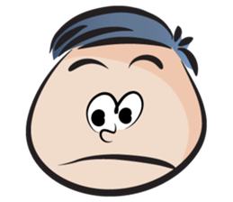 fat boy cute cute sticker #14323998