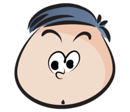 fat boy cute cute sticker #14324000