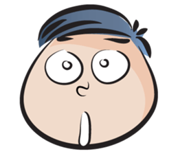 fat boy cute cute sticker #14324005