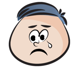 fat boy cute cute sticker #14324006