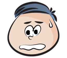 fat boy cute cute sticker #14324007