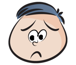 fat boy cute cute sticker #14324011