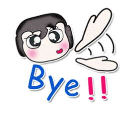 Hello my name is Tama.. sticker #14324624