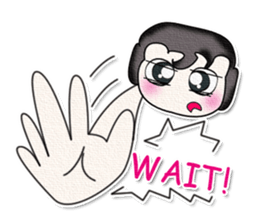 Hello my name is Tama.. sticker #14324627