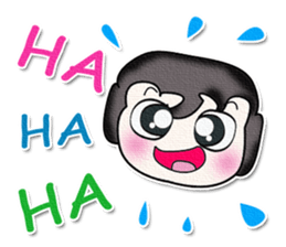 Hello my name is Tama.. sticker #14324634