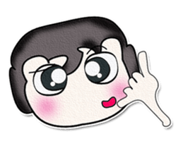 Hello my name is Tama.. sticker #14324644