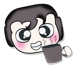 Hello my name is Tama.. sticker #14324650