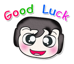 Hello my name is Tama.. sticker #14324656