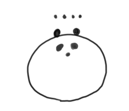 "Look at me!" panda! sticker #14325924