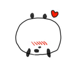 "Look at me!" panda! sticker #14325925