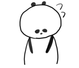 "Look at me!" panda! sticker #14325932