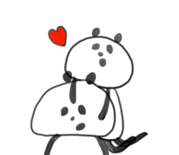 "Look at me!" panda! sticker #14325949