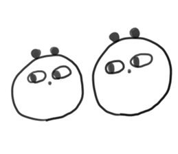 "Look at me!" panda! sticker #14325957