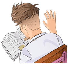 Cool Highscool Student sticker #14326277