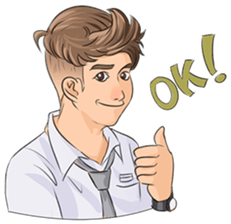 Cool Highscool Student sticker #14326288