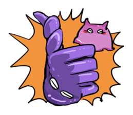 octopus opisthoteuthis depressa sticker #14326920