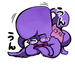 octopus opisthoteuthis depressa sticker #14326923