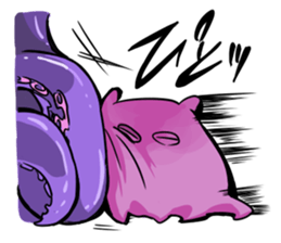 octopus opisthoteuthis depressa sticker #14326925