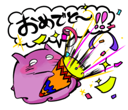 octopus opisthoteuthis depressa sticker #14326934