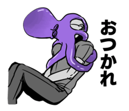 octopus opisthoteuthis depressa sticker #14326937