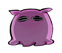 octopus opisthoteuthis depressa sticker #14326944