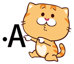 naughty kitty sticker #14327407