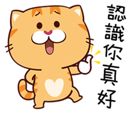 naughty kitty sticker #14327416