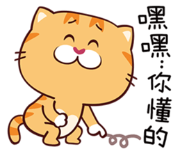 naughty kitty sticker #14327417