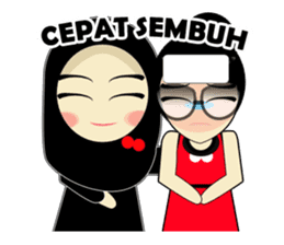 Young Muslimah : Daily Talk sticker #14327560