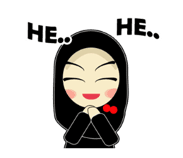 Young Muslimah : Daily Talk sticker #14327566