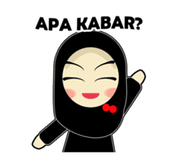 Young Muslimah : Daily Talk sticker #14327580