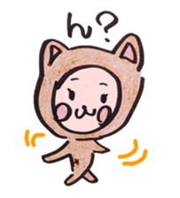 cat? rabbit? sticker #14327624