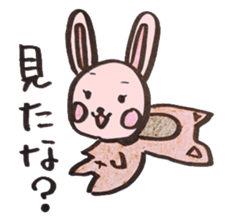 cat? rabbit? sticker #14327629