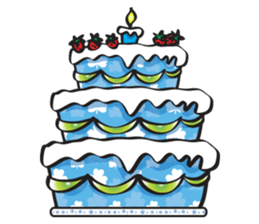 Birthday set sticker #14328358