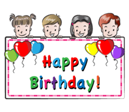 Birthday set sticker #14328359