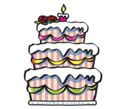 Birthday set sticker #14328360