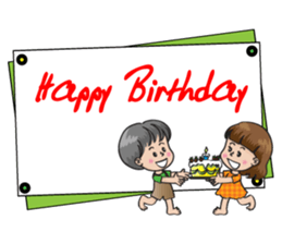 Birthday set sticker #14328362