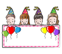 Birthday set sticker #14328366