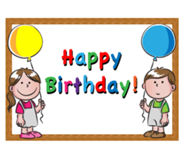 Birthday set sticker #14328367