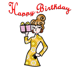 Birthday set sticker #14328377